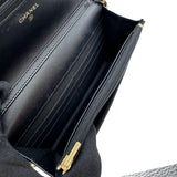 シャネル CHANEL マトラッセ チェーンウオレット AP0250 ブラック×ゴールド金具 ラムスキン レディース ショルダーバッグ