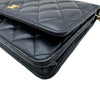 シャネル CHANEL マトラッセ チェーンウオレット AP0250 ブラック×ゴールド金具 ラムスキン レディース ショルダーバッグ