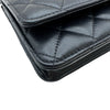 シャネル CHANEL マトラッセ チェーンウオレット AP0250 ブラック×ゴールド金具 ラムスキン レディース ショルダーバッグ