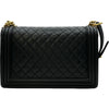 シャネル CHANEL ボーイシャネル28 A92193 24番台 ブラック ゴールド金具 ラム レディース ショルダーバッグ