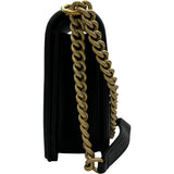 シャネル CHANEL ボーイシャネル28 A92193 24番台 ブラック ゴールド金具 ラム レディース ショルダーバッグ
