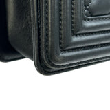 シャネル CHANEL ボーイシャネル28 A92193 24番台 ブラック ゴールド金具 ラム レディース ショルダーバッグ