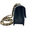 シャネル CHANEL マトラッセ チェーンショルダー ブラック×ゴールド金具 キャビアスキン レディース ショルダーバッグ
