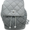 シャネル CHANEL マトラッセ バックパック AS4618 グレー/グラデーション シルバー金具 キャビアスキン レディース リュック・デイパック