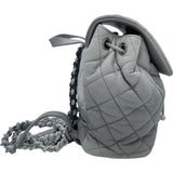 シャネル CHANEL マトラッセ バックパック AS4618 グレー/グラデーション シルバー金具 キャビアスキン レディース リュック・デイパック