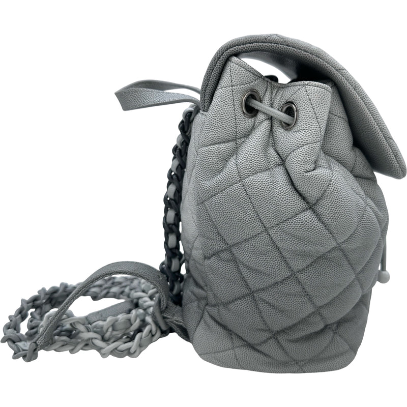 シャネル CHANEL マトラッセ バックパック AS4618 グレー