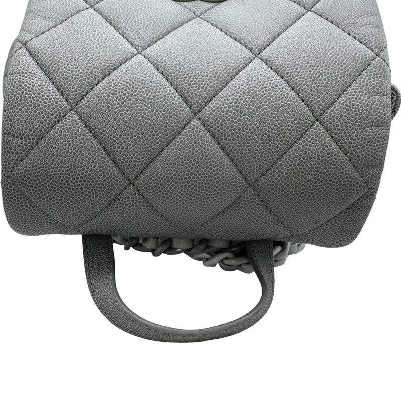 シャネル CHANEL マトラッセ バックパック AS4618 グレー