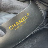 シャネル CHANEL ラージホーボーバッグ AS4698 ブラック×ホワイト ゴールド金具 ナイロン レディース ショルダーバッグ