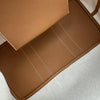 エルメス HERMES ガーデンパーティ49 B刻 カプシーヌ/エクリュ/ゴールド シルバー金具 トワル レディース ハンドバッグ