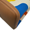 エルメス HERMES ガーデンパーティ49 B刻 カプシーヌ/エクリュ/ゴールド シルバー金具 トワル レディース ハンドバッグ