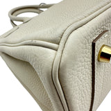 エルメス HERMES バーキン30 X刻印 クレ ゴールド金具 トゴ レディース ハンドバッグ