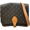 ルイ・ヴィトン LOUIS VUITTON カルトシエールGM M51252 ブラウン モノグラムキャンバス レディース ショルダーバッグ