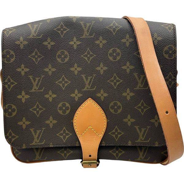ルイ・ヴィトン LOUIS VUITTON カルトシエールGM M51252 ブラウン