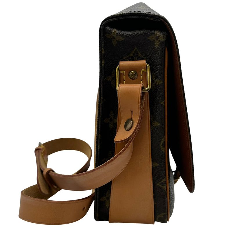 ルイ・ヴィトン LOUIS VUITTON カルトシエールGM M51252 ブラウン