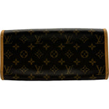 ルイ・ヴィトン LOUIS VUITTON ポパンクール・オ M40007 ブラウン モノグラム レディース ショルダーバッグ