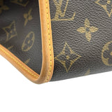 ルイ・ヴィトン LOUIS VUITTON ポパンクール・オ M40007 ブラウン モノグラム レディース ショルダーバッグ