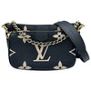 ルイ・ヴィトン LOUIS VUITTON ミュルティ・ポシェット・アクセソワール M45777 ブラック/ベージュ バイカラー モノグラム・アンプラント レザー レディース ショルダーバッグ