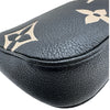 ルイ・ヴィトン LOUIS VUITTON ミュルティ・ポシェット・アクセソワール M45777 ブラック/ベージュ バイカラー モノグラム・アンプラント レザー レディース ショルダーバッグ