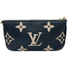 ルイ・ヴィトン LOUIS VUITTON ミュルティ・ポシェット・アクセソワール M45777 ブラック/ベージュ バイカラー モノグラム・アンプラント レザー レディース ショルダーバッグ