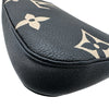 ルイ・ヴィトン LOUIS VUITTON ミュルティ・ポシェット・アクセソワール M45777 ブラック/ベージュ バイカラー モノグラム・アンプラント レザー レディース ショルダーバッグ