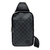 ルイ・ヴィトン LOUIS VUITTON アヴェニュー・スリングバッグ N42302 ブラック/グレー ダミエグラフィット/レザー メンズ ボディバッグ