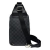 ルイ・ヴィトン LOUIS VUITTON アヴェニュー・スリングバッグ N42302 ブラック/グレー ダミエグラフィット/レザー メンズ ボディバッグ