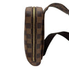 ルイ・ヴィトン LOUIS VUITTON ジェロニモス N51994 ブラウン ダミエ/レザー メンズ ボディバッグ