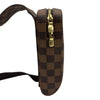 ルイ・ヴィトン LOUIS VUITTON ジェロニモス N51994 ブラウン ダミエ/レザー メンズ ボディバッグ