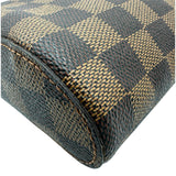 ルイ・ヴィトン LOUIS VUITTON ジェロニモス N51994 ブラウン ダミエ/レザー メンズ ボディバッグ