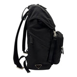 プラダ PRADA Re-Nylon サフィアーノリュックサック 2VZ135 ブラック ナイロン メンズ リュック・デイパック