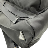 プラダ PRADA Re-Nylon サフィアーノリュックサック 2VZ135 ブラック ナイロン メンズ リュック・デイパック