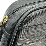 サルヴァトーレ・フェラガモ Salvatore Ferragamo ヴァラ ミニショルダー バッグ 213096 ブラック ゴールド金具 リザード レディース