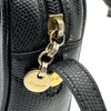 サルヴァトーレ・フェラガモ Salvatore Ferragamo ヴァラ ミニショルダー バッグ 213096 ブラック ゴールド金具 リザード レディース
