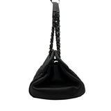 シャネル CHANEL マドモアゼル チェーンハンドバッグ 14番台 ブラック シルバー金具 PVC レディース ハンドバッグ