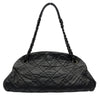 シャネル CHANEL マドモアゼル チェーンハンドバッグ 14番台 ブラック シルバー金具 PVC レディース ハンドバッグ