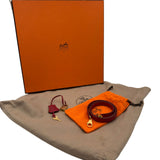エルメス HERMES ケリー32 外縫い 〇X刻 レッド ゴールド金具 クシュベル レディース ショルダーバッグ