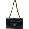 シャネル CHANEL マトラッセ スモールフラップバッグ 1番台 ブラック ゴールド金具 ラムスキン レディース ショルダーバッグ