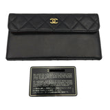 シャネル CHANEL マトラッセ スモールフラップバッグ 1番台 ブラック ゴールド金具 ラムスキン レディース ショルダーバッグ