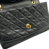 シャネル CHANEL マトラッセ スモールフラップバッグ 1番台 ブラック ゴールド金具 ラムスキン レディース ショルダーバッグ