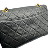 シャネル CHANEL マトラッセ スモールフラップバッグ 1番台 ブラック ゴールド金具 ラムスキン レディース ショルダーバッグ