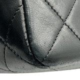 シャネル CHANEL マトラッセ スモールフラップバッグ 1番台 ブラック ゴールド金具 ラムスキン レディース ショルダーバッグ