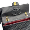 シャネル CHANEL マトラッセ スモールフラップバッグ 1番台 ブラック ゴールド金具 ラムスキン レディース ショルダーバッグ