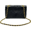 シャネル CHANEL マトラッセ スモールフラップバッグ 1番台 ブラック ゴールド金具 ラムスキン レディース ショルダーバッグ