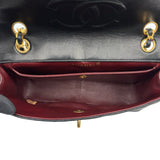 シャネル CHANEL マトラッセ スモールフラップバッグ 1番台 ブラック ゴールド金具 ラムスキン レディース ショルダーバッグ