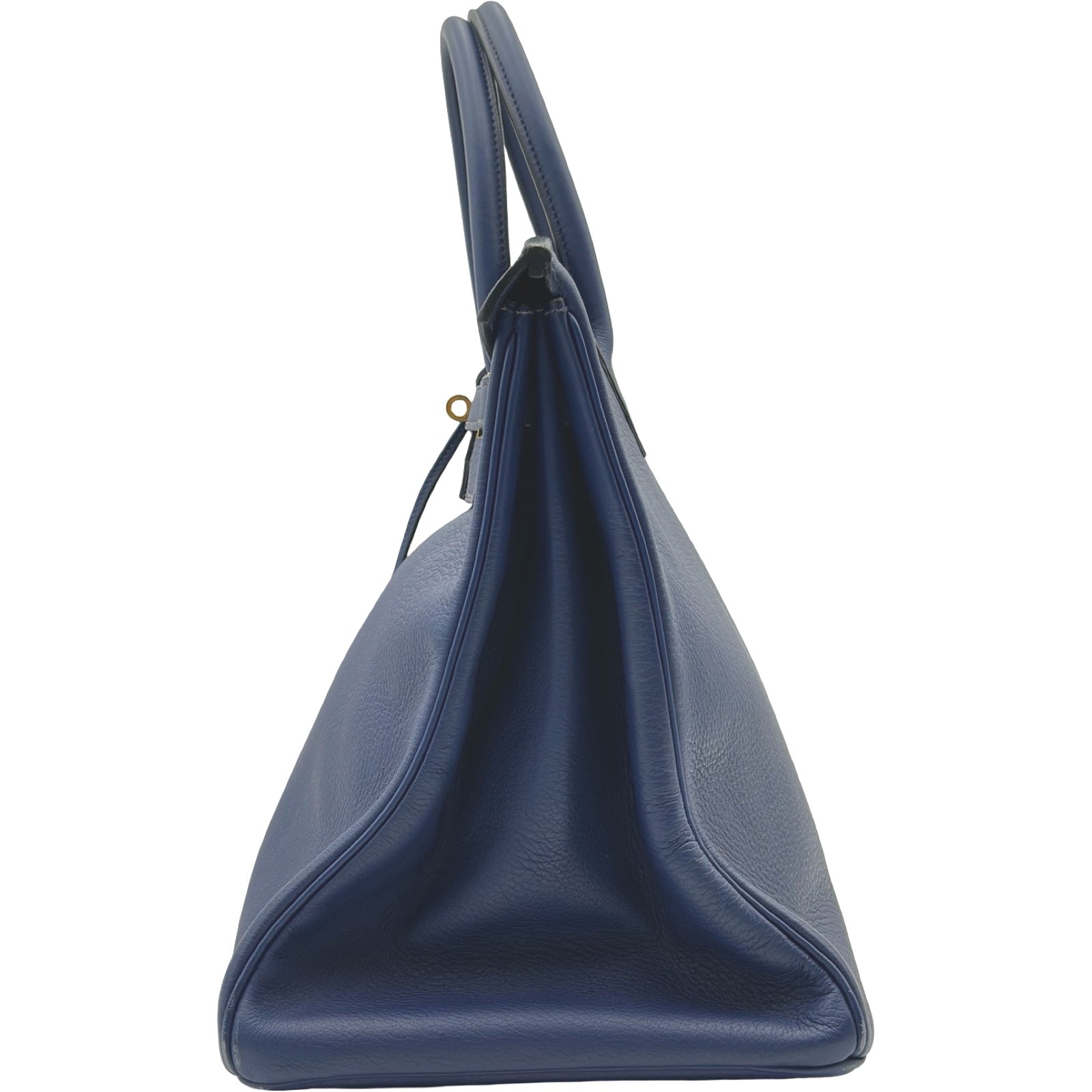 エルメス HERMES バーキン40 ○Z刻印 ブルー ゴールド金具 アルデンヌ