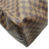 ルイ・ヴィトン LOUIS VUITTON キーポル・バンドリエール55 N41414 ブラウン ダミエ/レザー メンズ ボストンバッグ