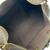 ルイ・ヴィトン LOUIS VUITTON キーポル・バンドリエール55 N41414 ブラウン ダミエ/レザー メンズ ボストンバッグ