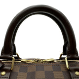 ルイ・ヴィトン LOUIS VUITTON キーポル・バンドリエール55 N41414 ブラウン ダミエ/レザー メンズ ボストンバッグ