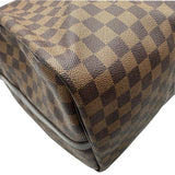 ルイ・ヴィトン LOUIS VUITTON キーポル・バンドリエール55 N41414 ブラウン ダミエ/レザー メンズ ボストンバッグ