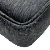 エルメス HERMES アカプルコ オディナトゥール ブラック シルバー金具 トワル レザー メンズ ビジネスバッグ ショルダーバッグ